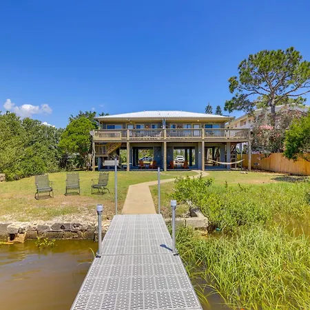 Waterfront Duplex With Dock And Views Near Town! Villa Cedar Key Exterior photo